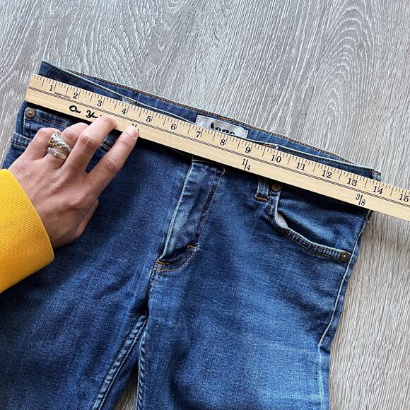 ACNE Studios Skinny Straight Leg Womens Denim Jeans Tight Indigo - Picture 9 of 10